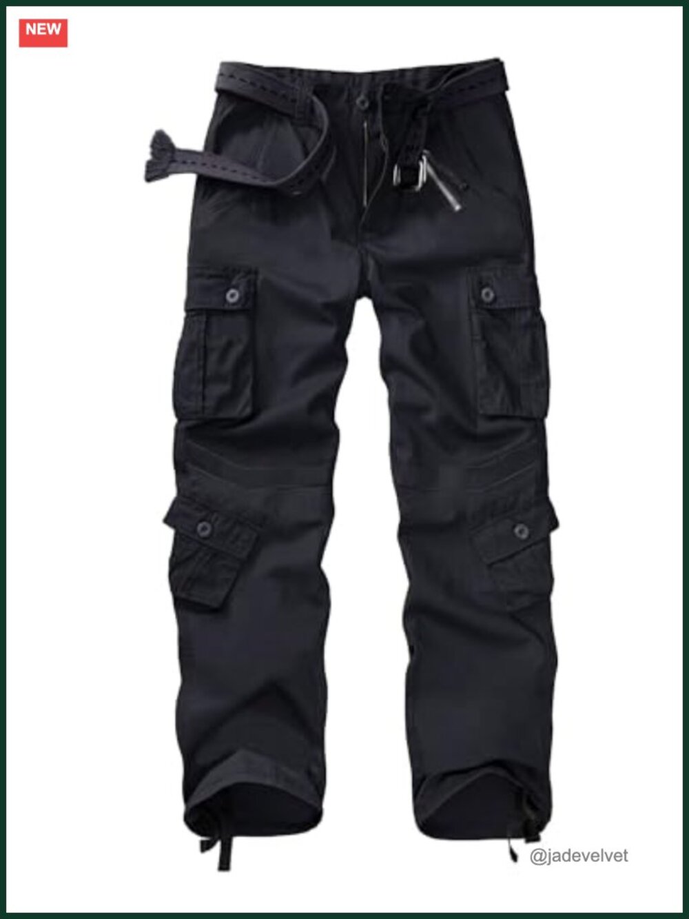 Women's Ripstop Cargo Pants Cotton Combat Work Pants Straight Leg